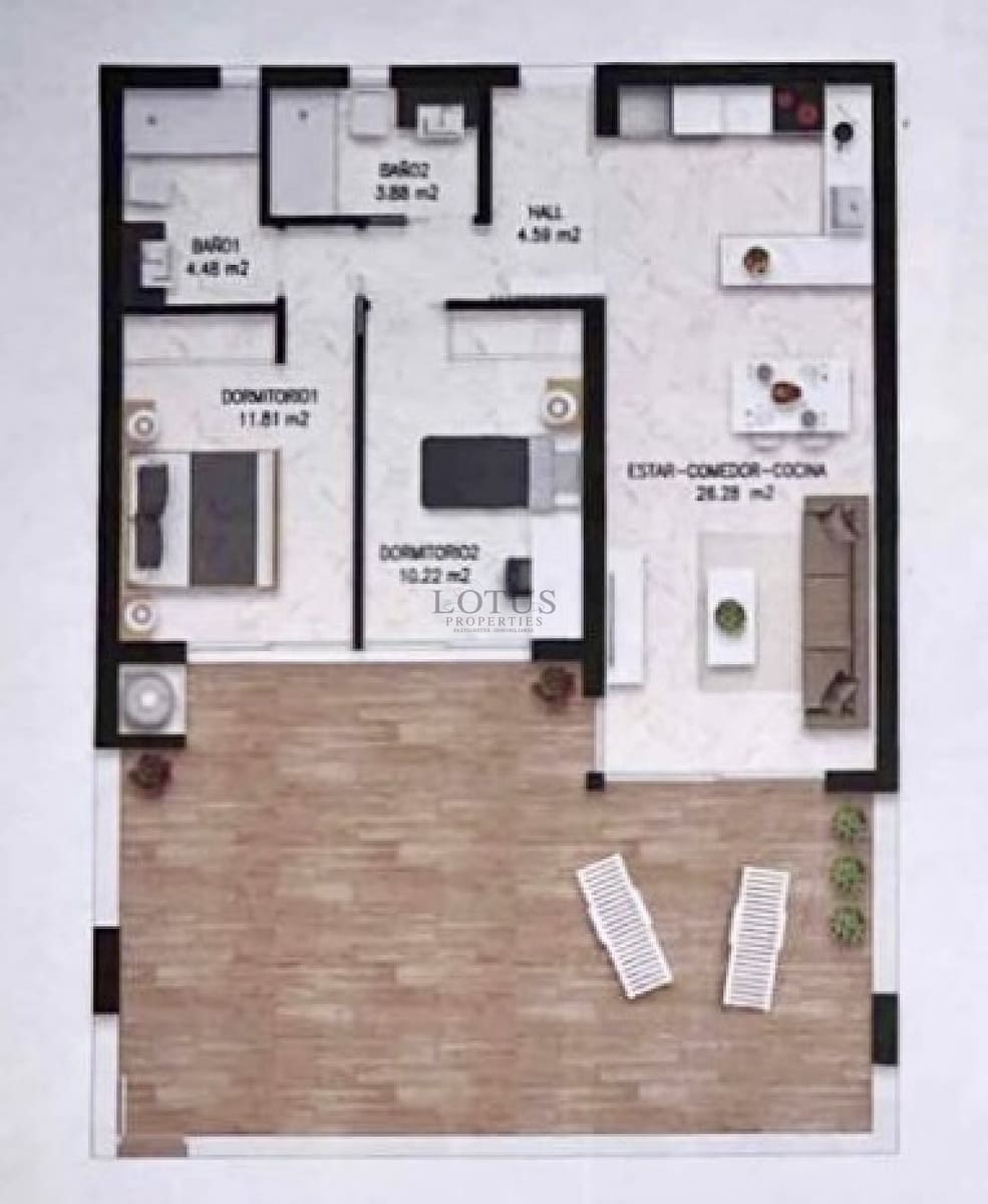 2 bedroom Apartment for sale in Orihuela Costa with pool garage - € 289,000 (Ref: 9448682)