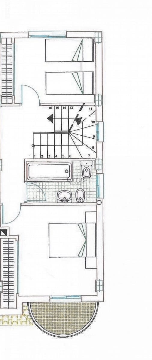 3 soveværelse Byhus til salg i Orihuela Costa med swimmingpool garage - € 229.900 (Ref: 9592220)