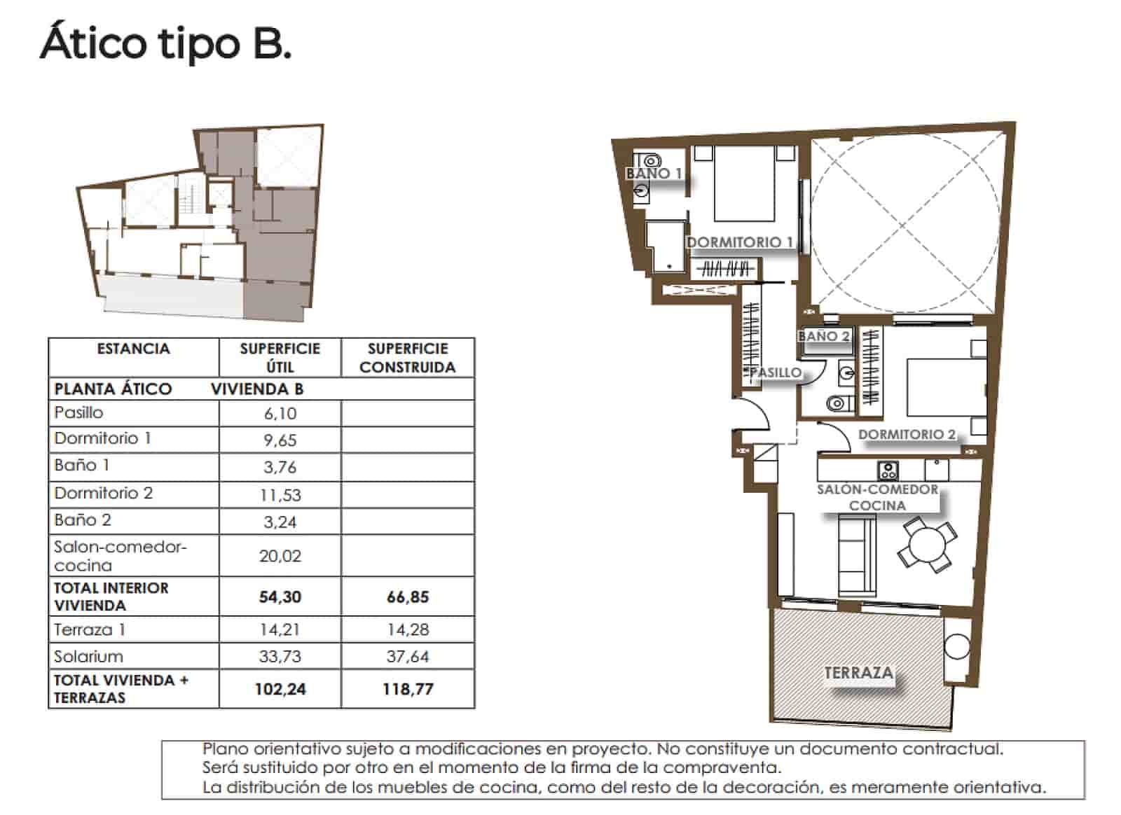 1 bedroom Apartment for sale in Torrevieja with pool - € 198,000 (Ref: 9725143)