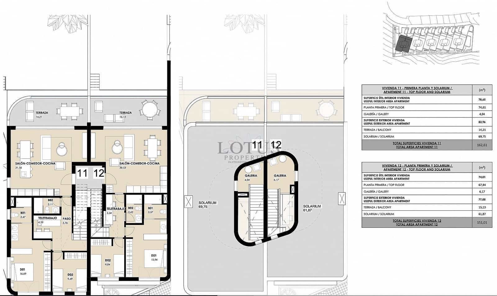 2 soverom Leilighet til salgs i Torrevieja med svømmebasseng garasje - € 550 000 (Ref: 9740104)