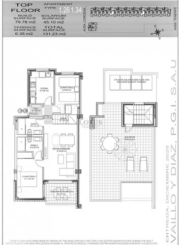 2 chambre Bungalow à vendre à Aguas Nuevas, Torrevieja avec piscine garage - 263 900 € (Ref: 9762391)