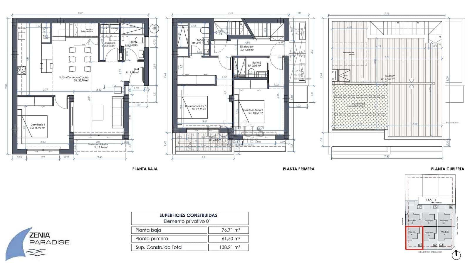 3 sypialnia Willa na sprzedaż w Benijofar z basenem garażem - 465 000 € (Ref: 9772604)