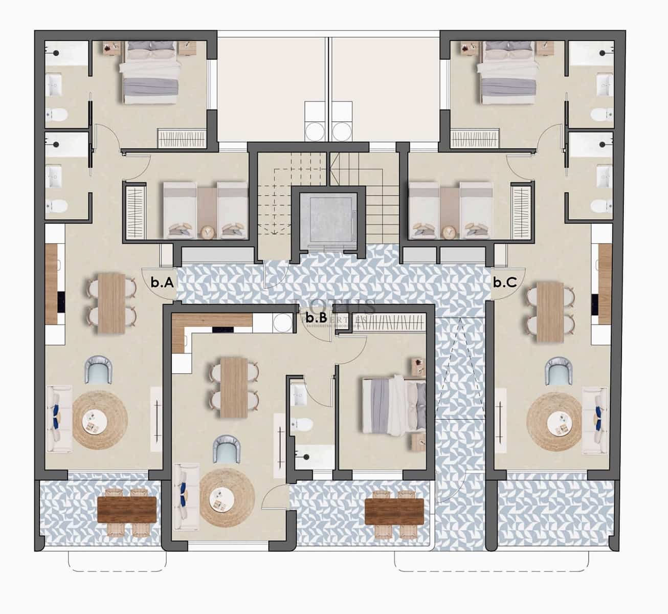 3 quarto Apartamento para venda em Torre de la Horadada com piscina - 378 900 € (Ref: 9781398)