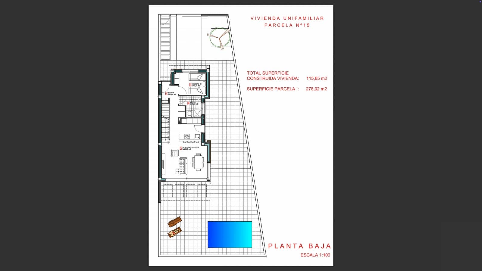 3 makuuhuone Huvila myytävänä paikassa Torrevieja mukana uima-altaan 
autotalli - 499 900 € (Ref: 9783899)