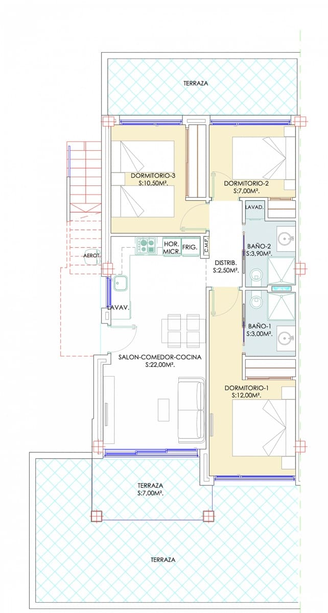 3 Zimmer Bungalow zu verkaufen in Torrevieja mit Pool - 285.000 € (Ref: 9800263)