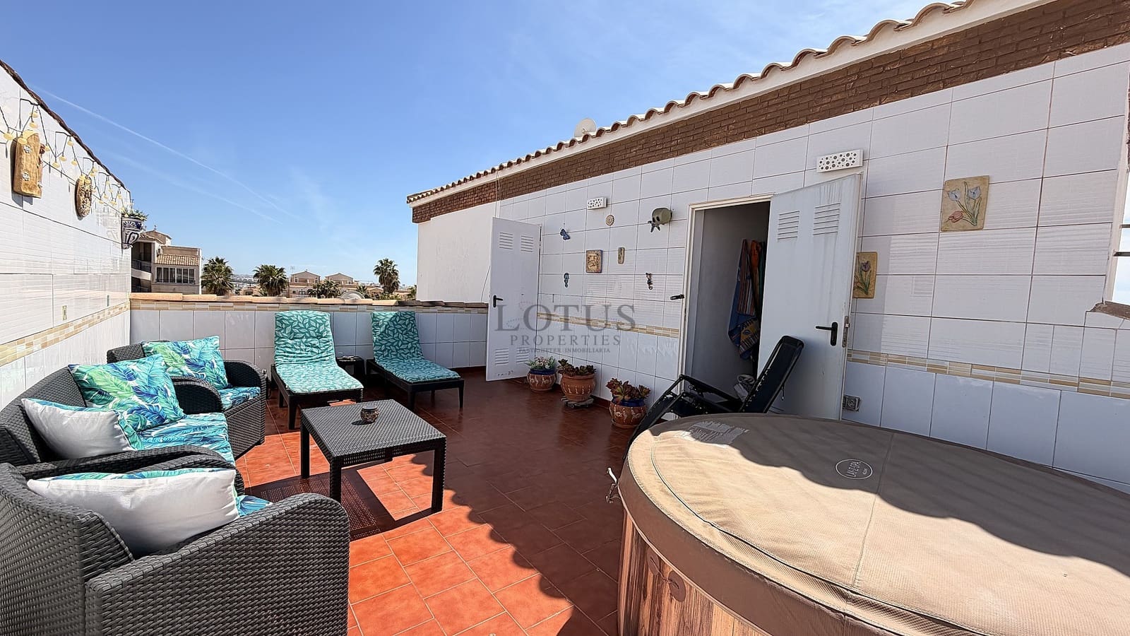 2 sovrum Takvåning till salu i Orihuela Costa med pool - 179 995 € (Ref: 9816402)