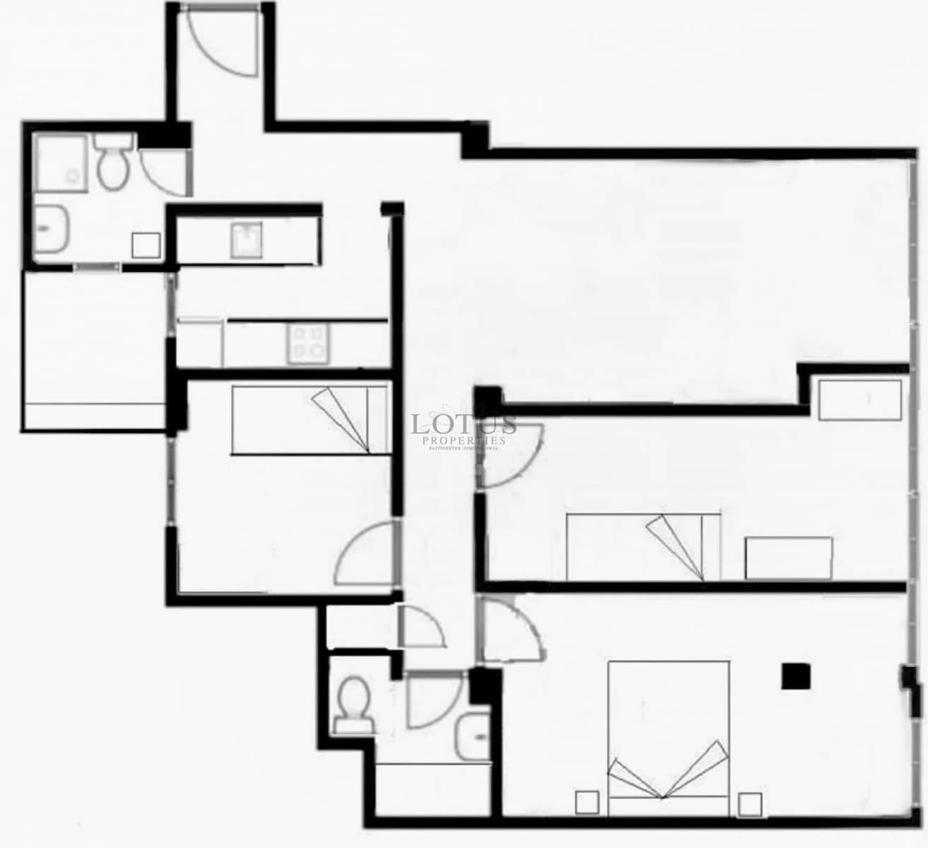 3 sypialnia Apartament na sprzedaż w Torrevieja z basenem - 139 000 € (Ref: 9847857)