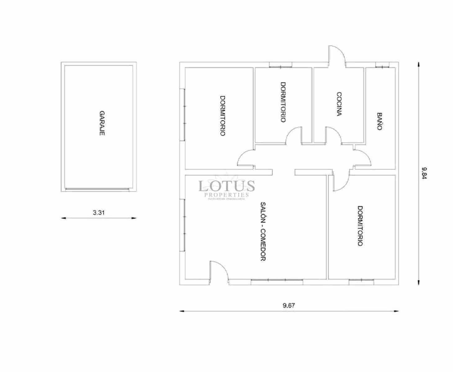 Chalet de 3 habitaciones en La Mata en venta con piscina garaje - 765.000 € (Ref: 9863438)