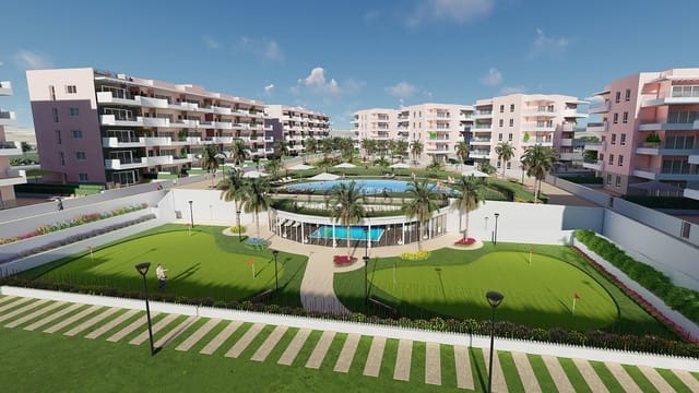 3 quarto Apartamento para venda em El Raso, Guardamar del Segura com piscina - 344 900 € (Ref: 9877135)