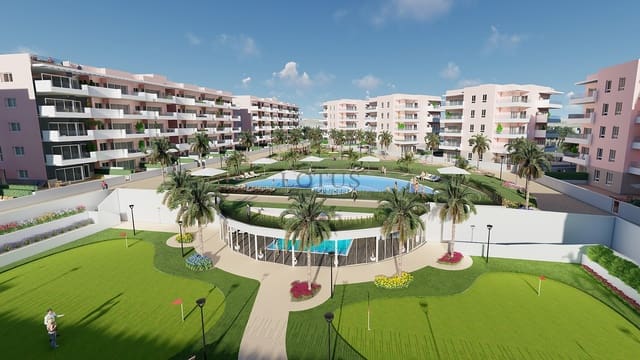 3 quarto Apartamento para venda em El Raso, Guardamar del Segura com piscina - 344 900 € (Ref: 9877135)