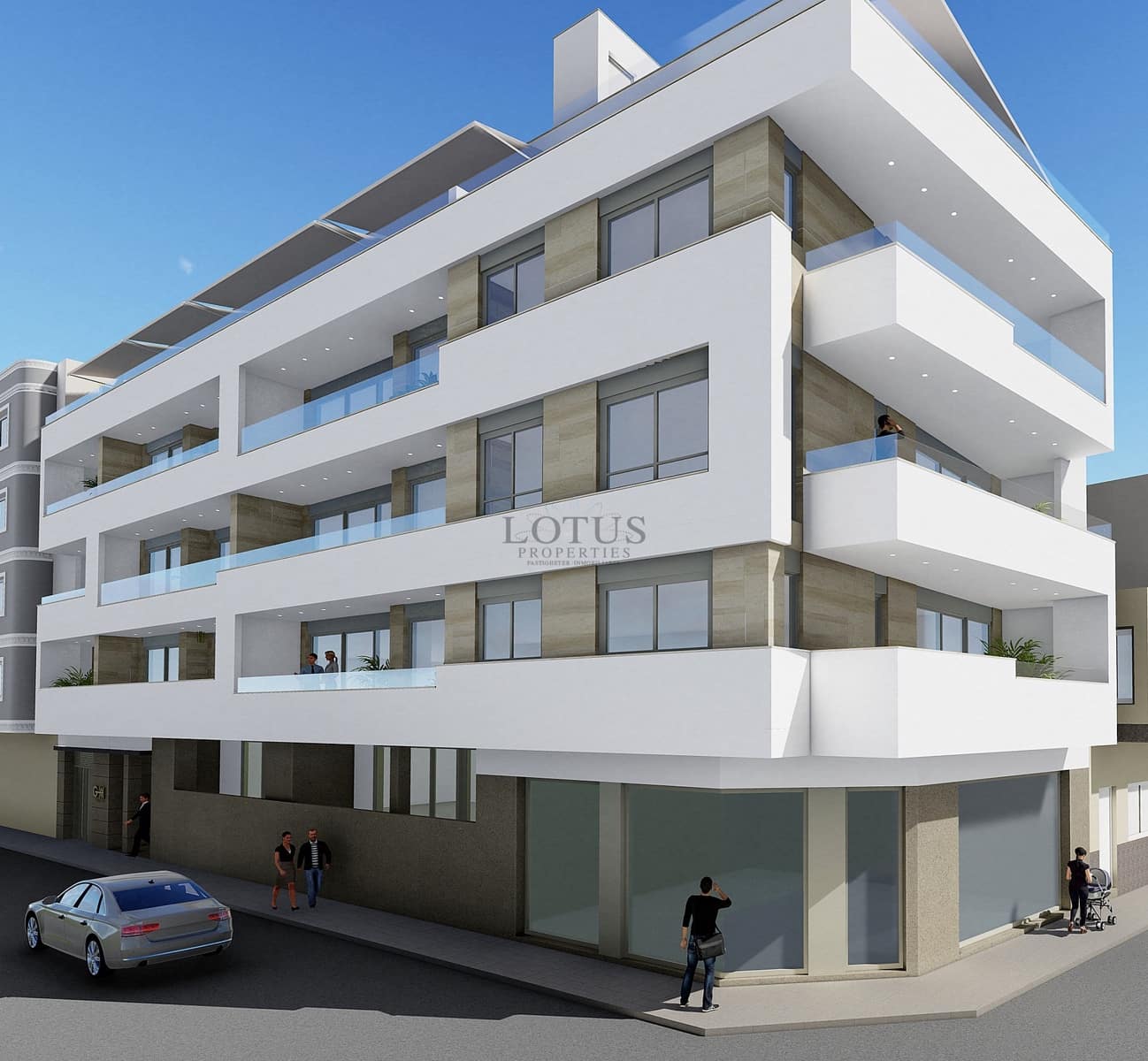 3 soverom Penthouse til salgs i Torrevieja med svømmebasseng - € 484 000 (Ref: 9877136)