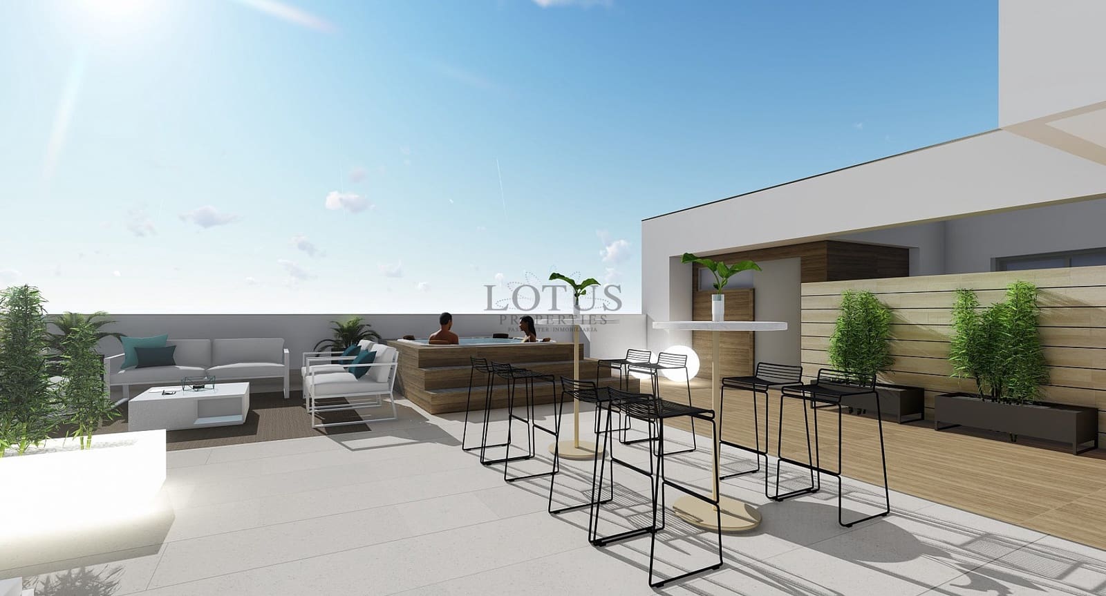3 soverom Penthouse til salgs i Torrevieja med svømmebasseng - € 484 000 (Ref: 9877136)