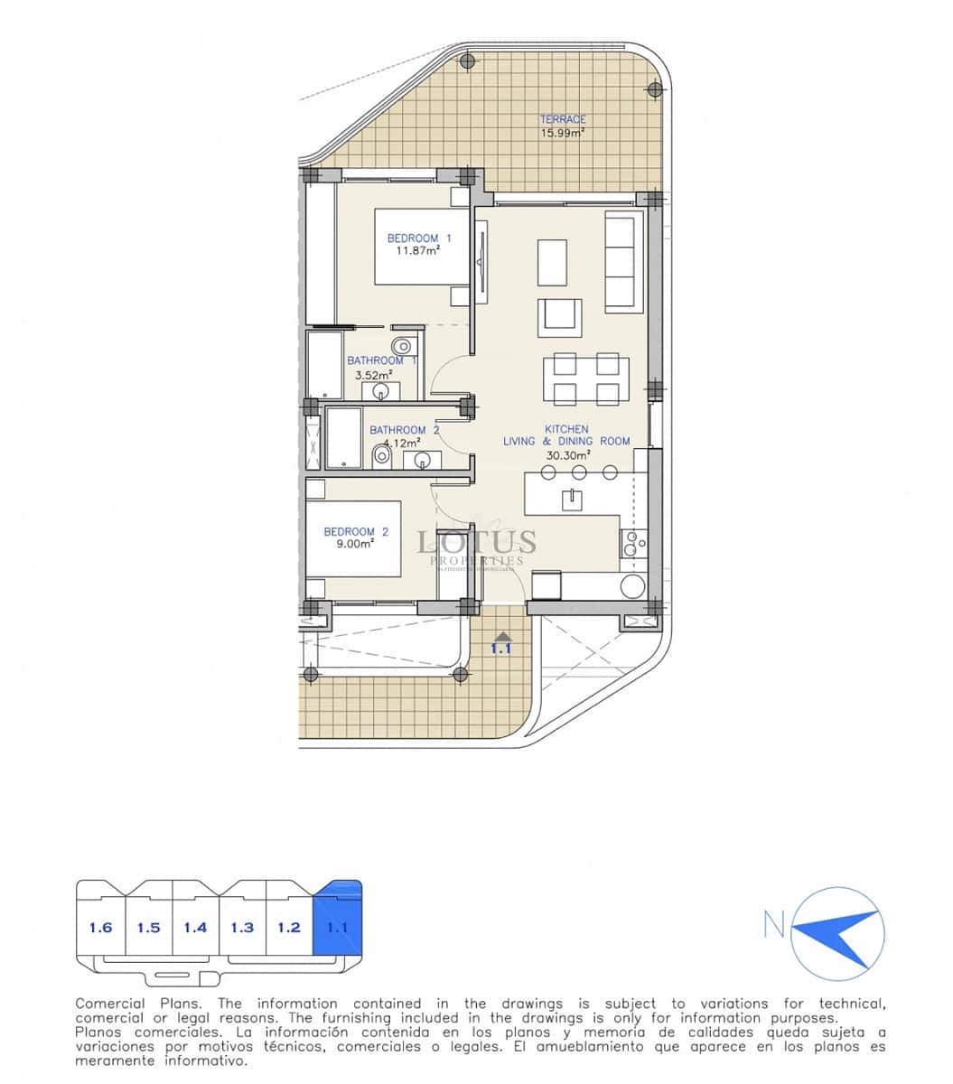 Chalet de 3 habitaciones en Los Alcázares en venta con piscina - 280.600 € (Ref: 9935416)