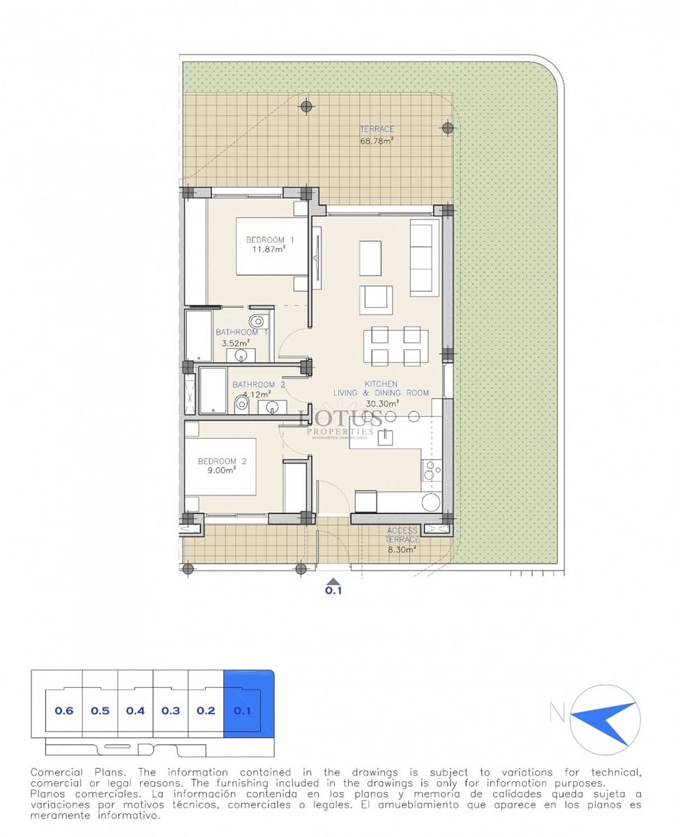 3 soveværelse Villa til salg i Los Alcazares med swimmingpool - € 265.000 (Ref: 9950895)