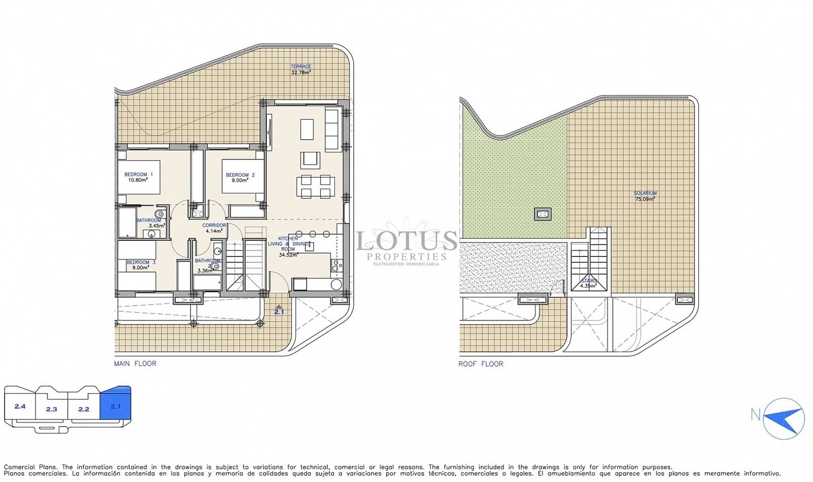 3 soveværelse Villa til salg i Los Alcazares med swimmingpool - € 265.000 (Ref: 9950895)