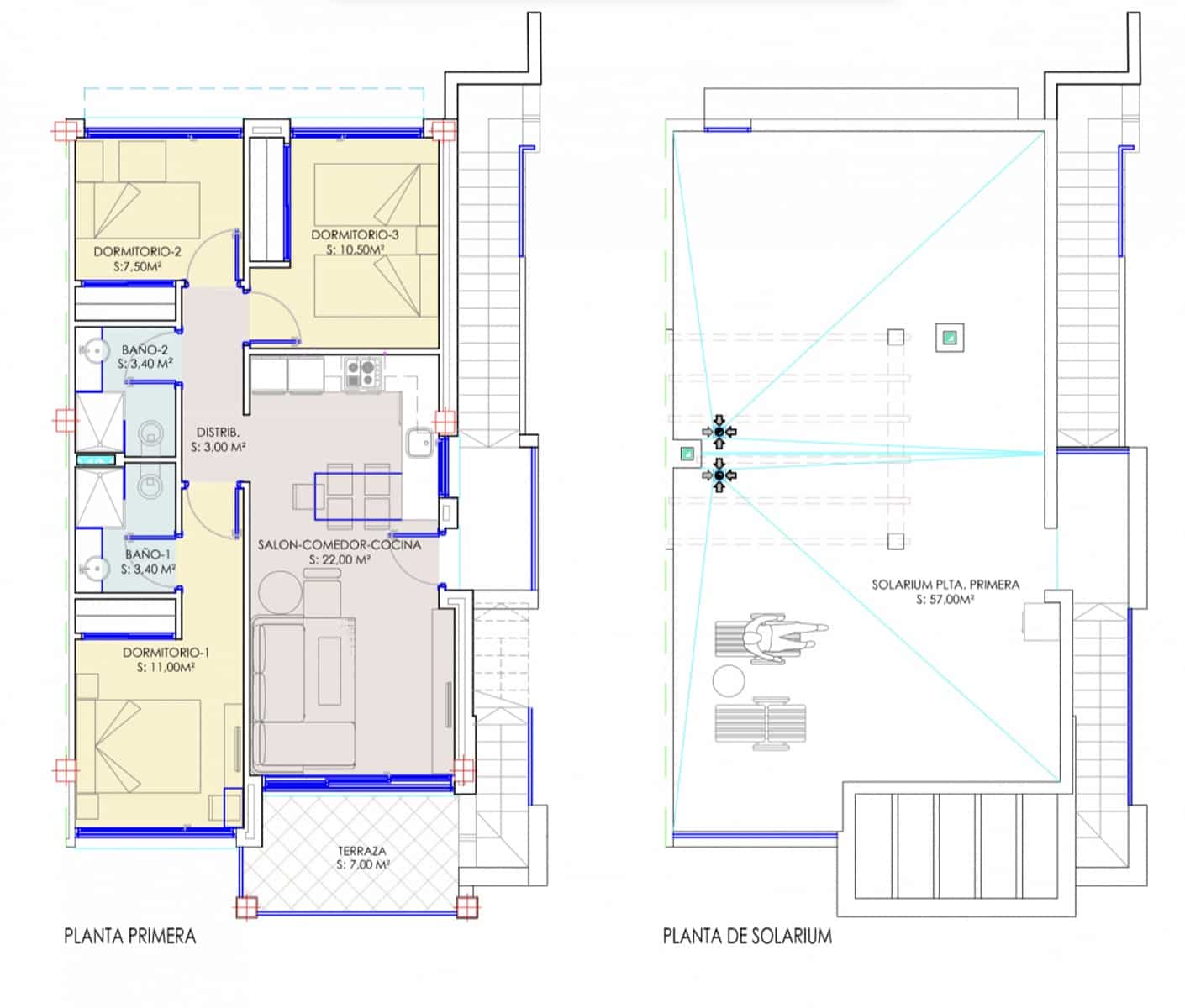 3 makuuhuone Bungalow myytävänä paikassa Torrevieja mukana uima-altaan 
autotalli - 315 000 € (Ref: 9994562)