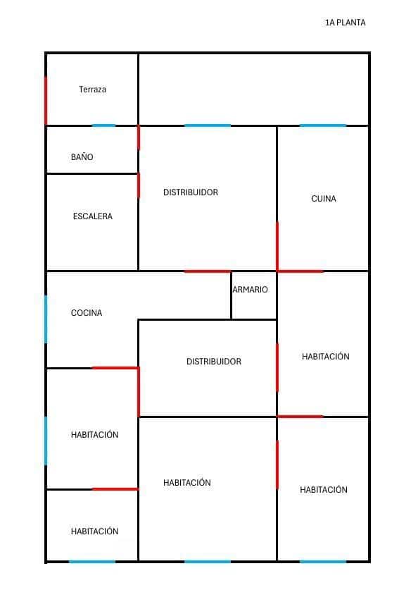 4 sovrum Hus till salu i Muro - 385 000 € (Ref: 9753387)