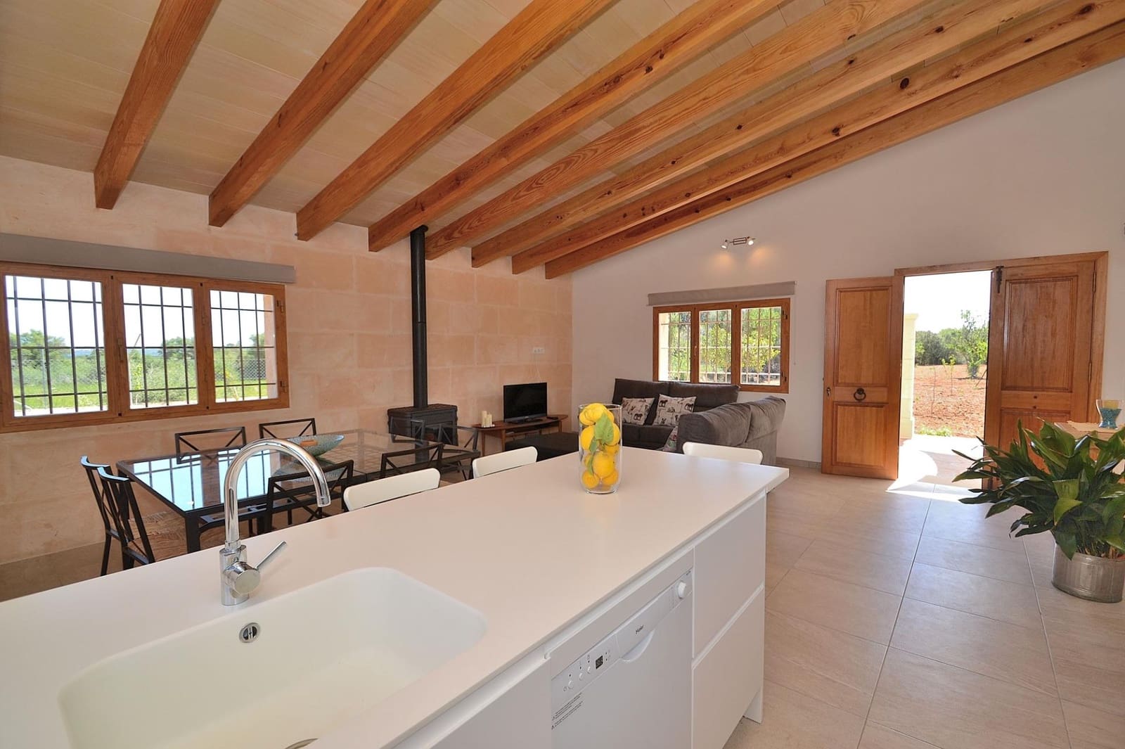 4 camera da letto Finca/Casa di Campagna da affittare in Llubi con piscina - 3.300 € (Rif: 9753392)