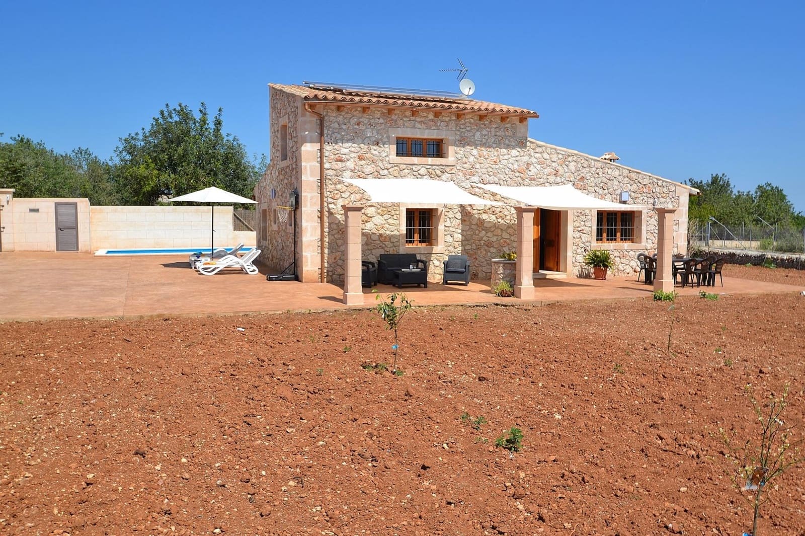 4 camera da letto Finca/Casa di Campagna da affittare in Llubi con piscina - 3.300 € (Rif: 9753392)