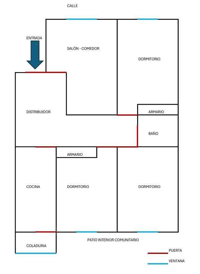 3 makuuhuone Huoneisto myytävänä paikassa Muro mukana 
autotalli - 275 000 € (Ref: 9753400)
