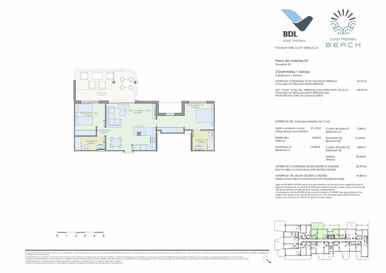 2 sypialnia Apartament przy plaży na sprzedaż w Torre del Mar z basenem garażem - 599 900 € (Ref: 9565746)