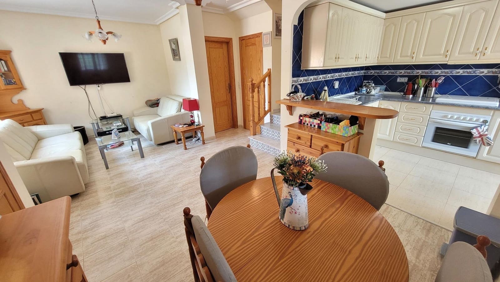 2 chambre Villa/Maison Semi-Mitoyenne à vendre à Pilar de la Horadada avec piscine - 229 500 € (Ref: 10073240)