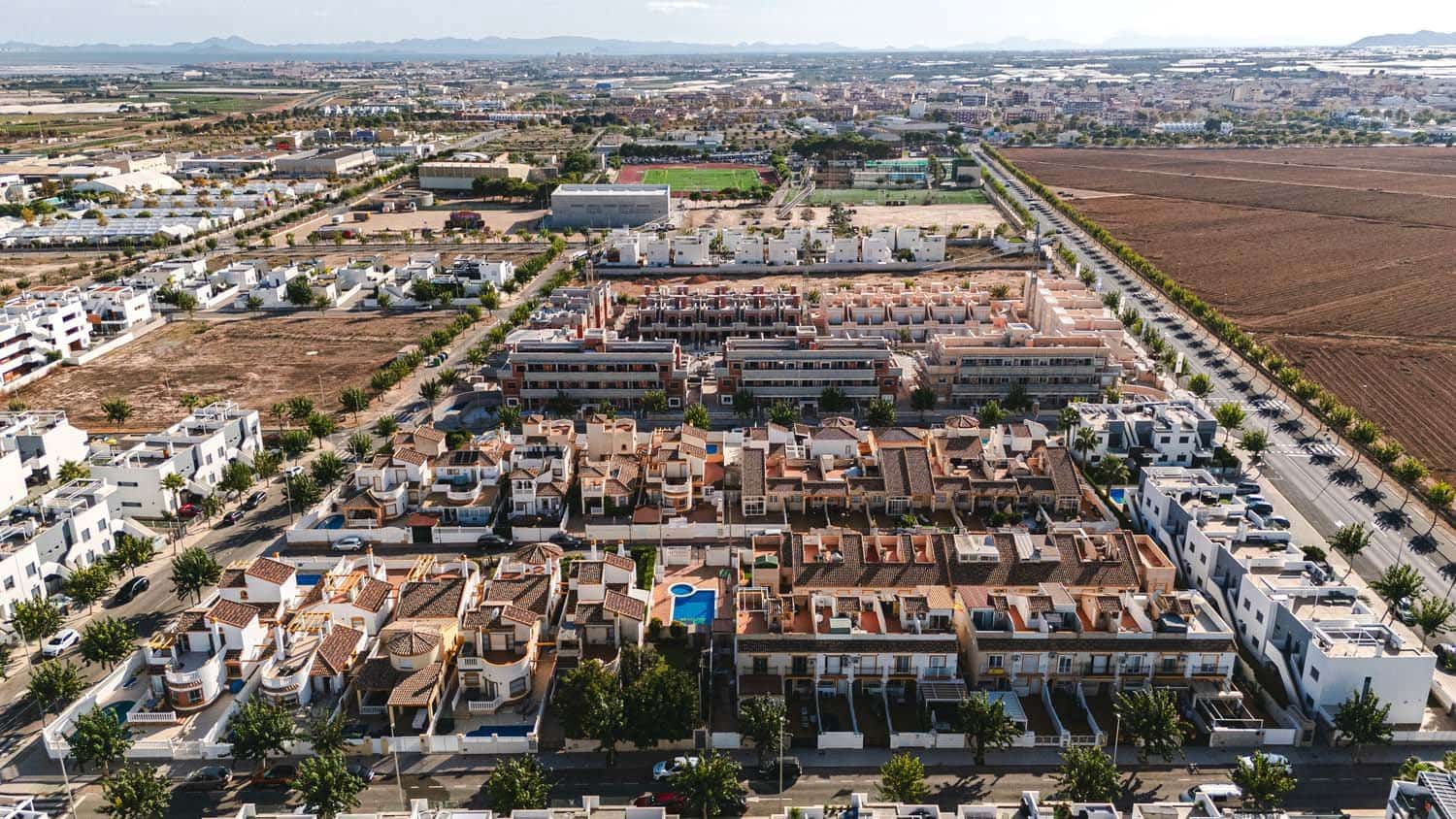 2 soveværelse Byhus til salg i Pilar de la Horadada med swimmingpool - € 175.000 (Ref: 10133496)