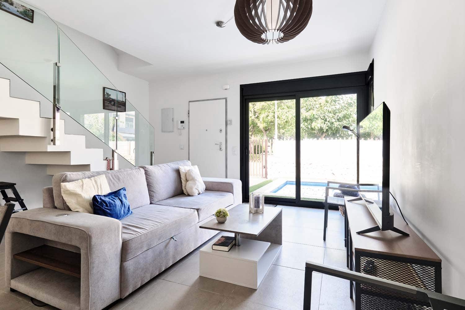 3 soveværelse Semi-Rækkehus til salg i Torre de la Horadada med swimmingpool - € 474.000 (Ref: 9128040)