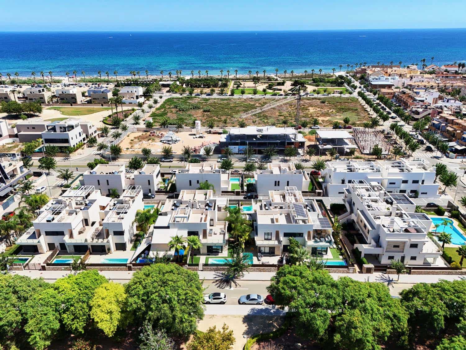 3 soveværelse Semi-Rækkehus til salg i Torre de la Horadada med swimmingpool - € 450.000 (Ref: 9188149)