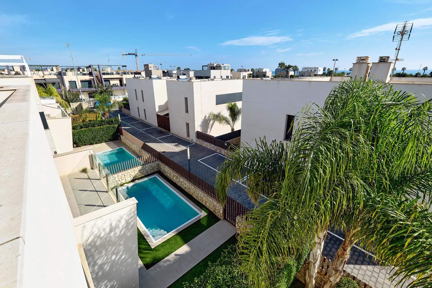 3 sypialnia Dom blizniak na sprzedaż w Torre de la Horadada z basenem - 459 000 € (Ref: 9317539)