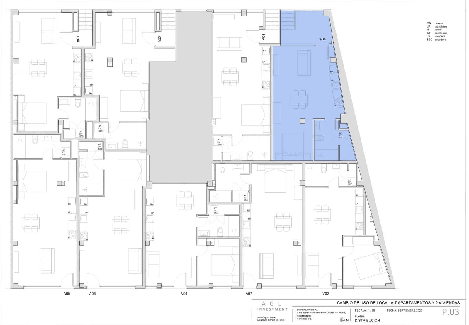 1 camera da letto Monolocale in vendita in Alberic - 90.500 € (Rif: 10120210)