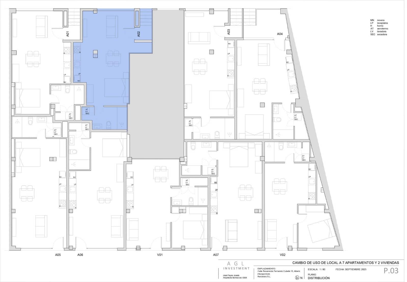 1 camera da letto Monolocale in vendita in Alberic - 90.500 € (Rif: 10120212)