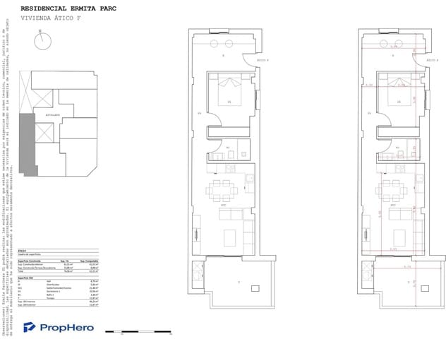 Ático de 1 habitación en Alzira en venta con garaje - 180.440 € (Ref: 9913139)