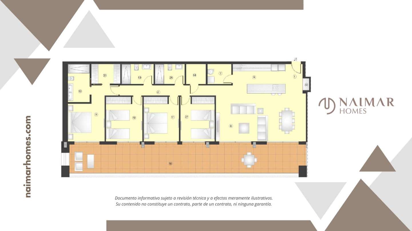 4 Zimmer Wohnung zu verkaufen in Guadalmansa mit Pool Garage - 884.000 € (Ref: 8960984)