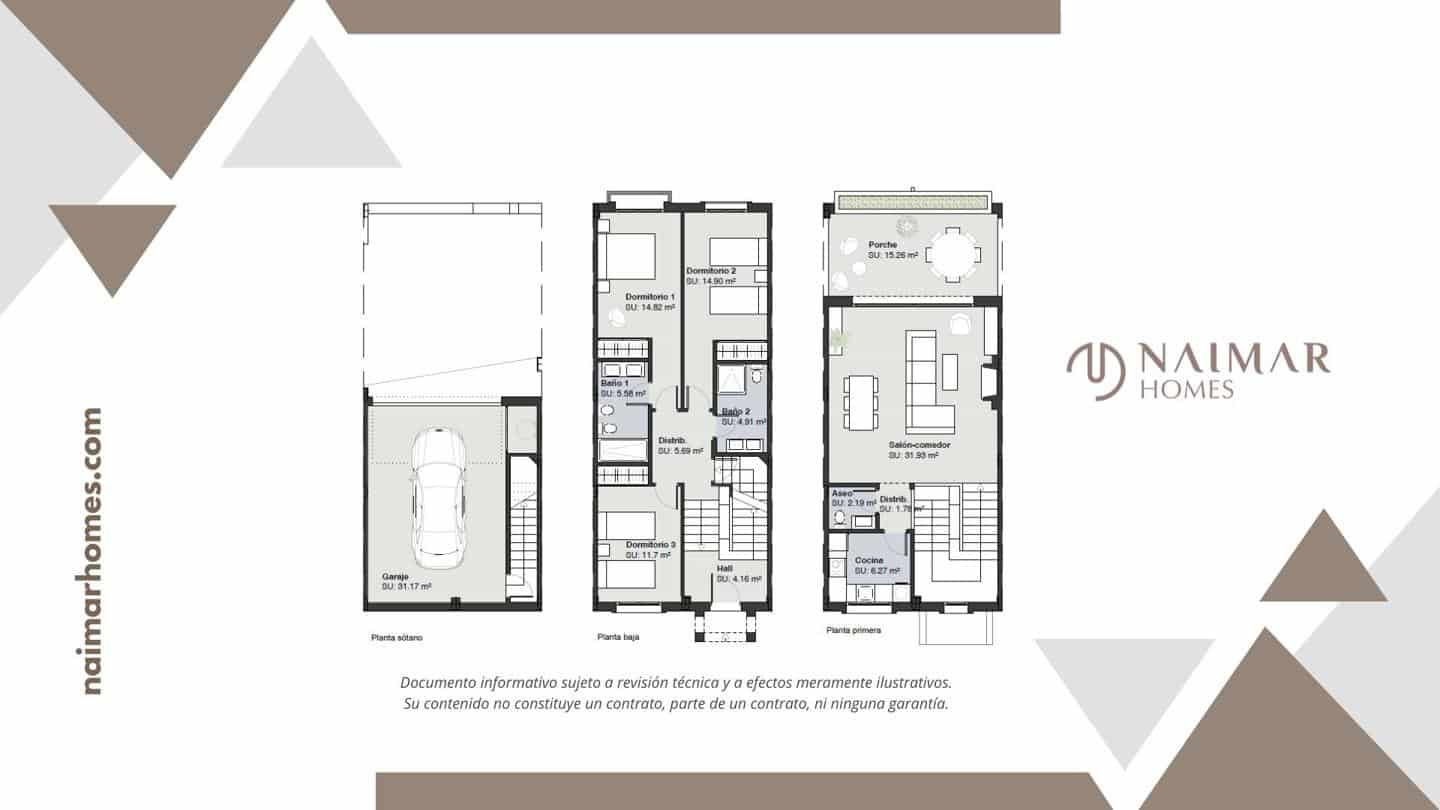 3 soveværelse Villa til salg i Estepona med swimmingpool garage - € 470.250 (Ref: 9016468)