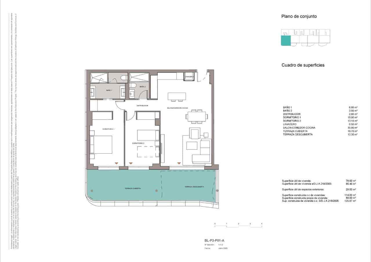 2 soveværelse Lejlighed til salg i Mijas med swimmingpool garage - € 665.800 (Ref: 10006272)