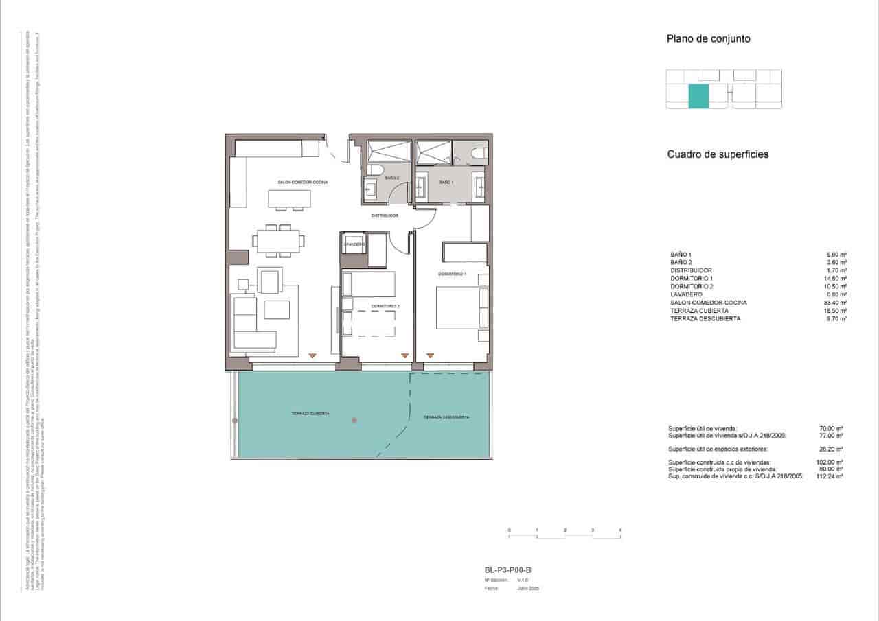 2 soveværelse Lejlighed til salg i Mijas med swimmingpool garage - € 647.800 (Ref: 10006273)