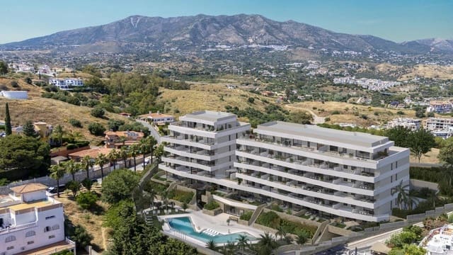 3 soveværelse Lejlighed til salg i Mijas pueblo, Mijas med swimmingpool garage - € 490.000 (Ref: 10008723)