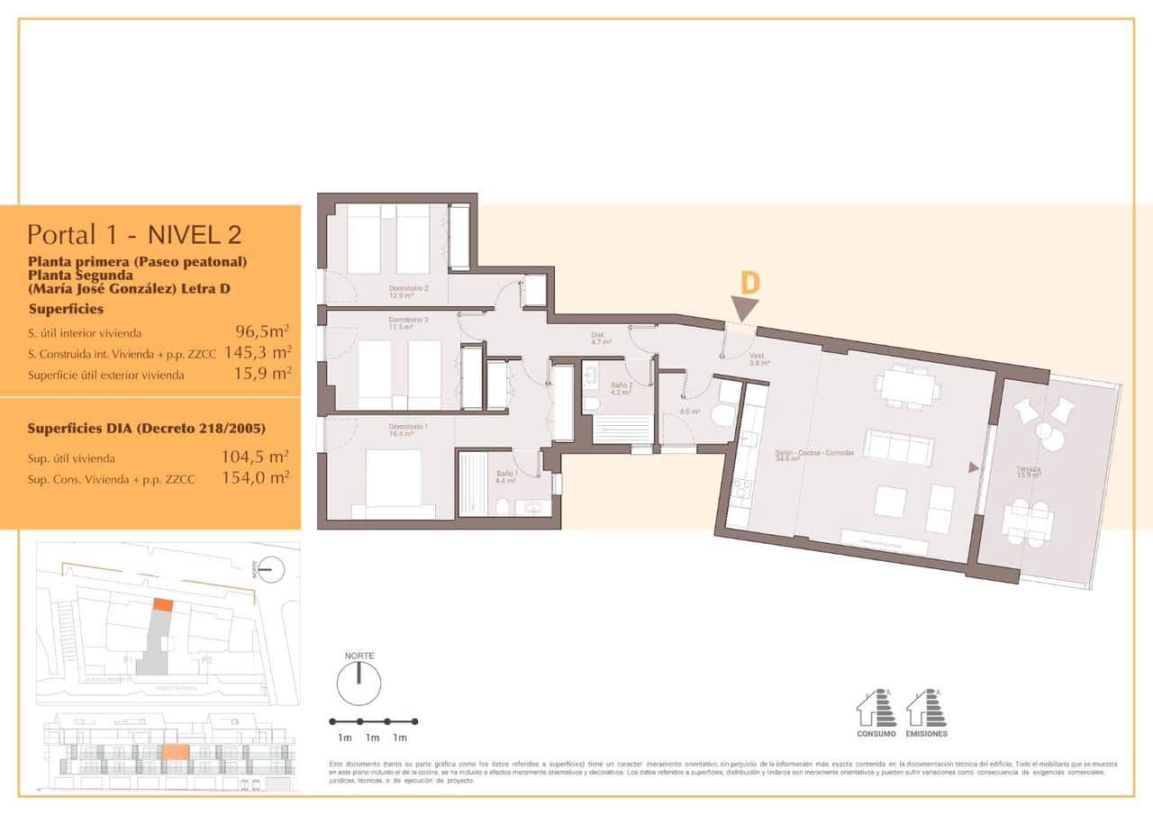 3 soverom Leilighet til salgs i San Pedro de Alcantara med svømmebasseng garasje - € 723 800 (Ref: 10017164)