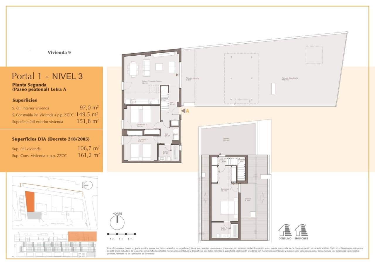3 soverom Penthouse til salgs i San Pedro de Alcantara med svømmebasseng garasje - € 1 252 550 (Ref: 10017171)