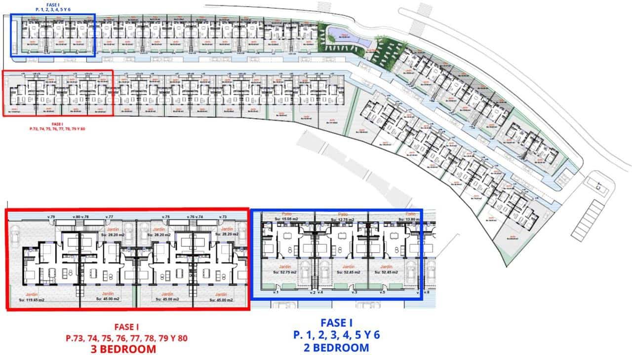 2 slaapkamer Bungalow te koop in Condado de Alhama met zwembad garage - € 282.900 (Ref: 10022085)