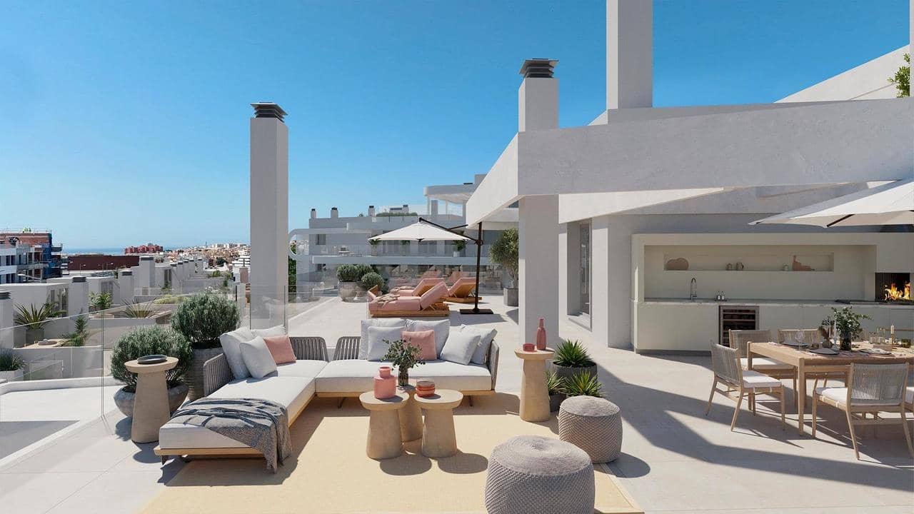 3 sovrum Takvåning till salu i Estepona med pool garage - 656 000 € (Ref: 10023655)