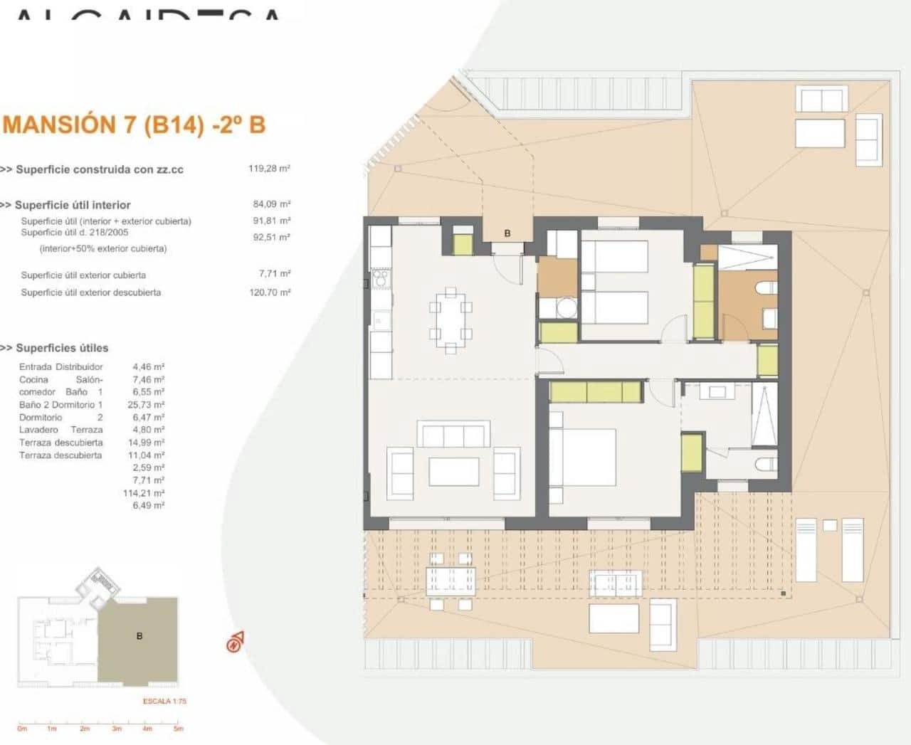 2 Zimmer Penthouse zu verkaufen in La Alcaidesa mit Pool Garage - 699.000 € (Ref: 10026903)