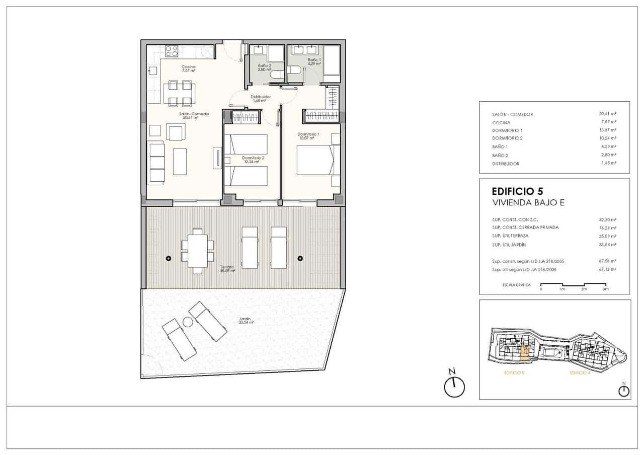 2 chambre Appartement à vendre à Casares avec piscine garage - 315 000 € (Ref: 10027836)