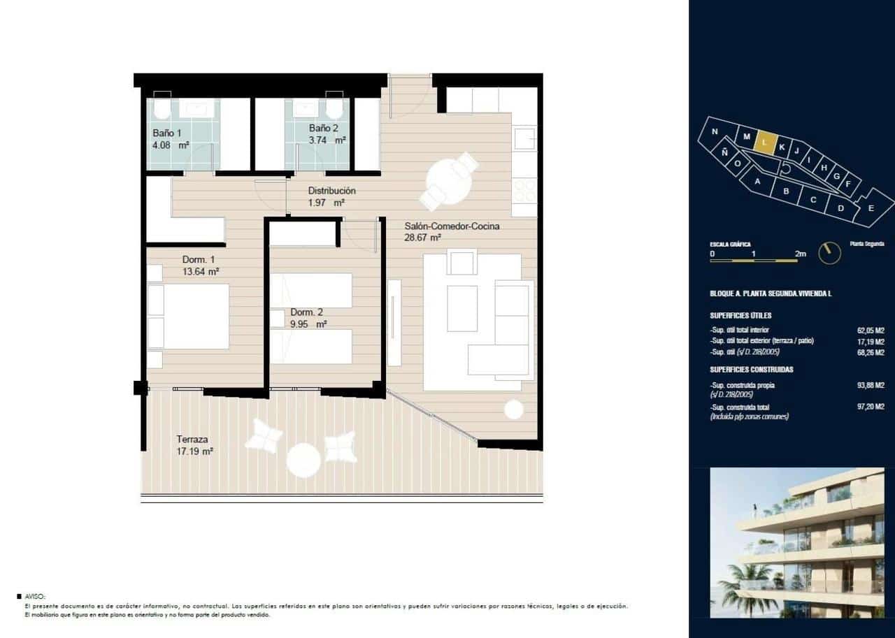 2 soveværelse Lejlighed til salg i Manilva med swimmingpool garage - € 480.000 (Ref: 10027837)