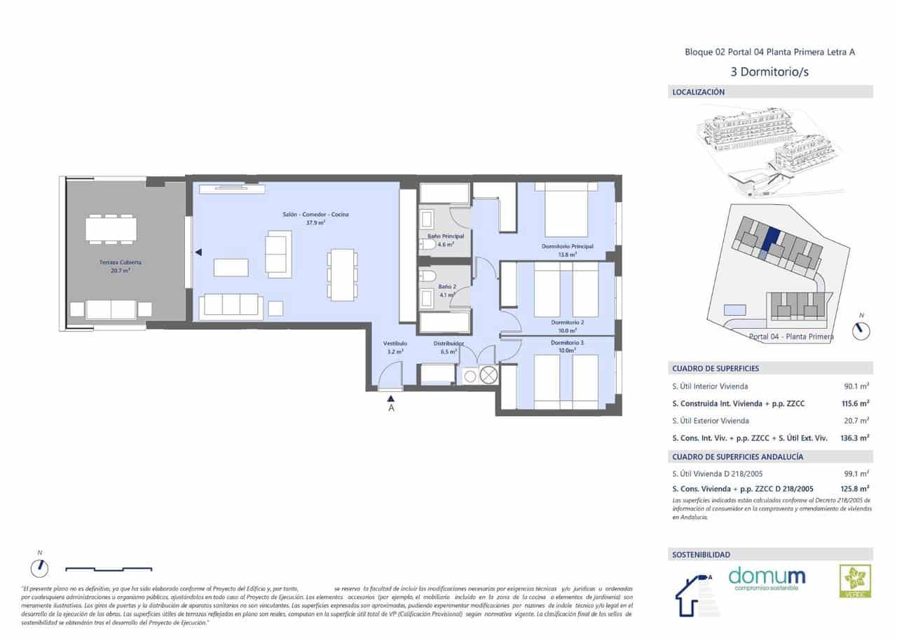 3 slaapkamer Appartement te koop in Mijas met zwembad garage - € 612.000 (Ref: 10027848)