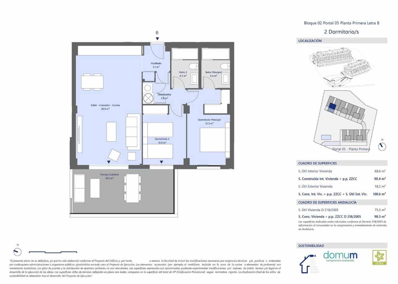 2 bedroom Apartment for sale in Mijas with pool garage - € 496,000 (Ref: 10027849)