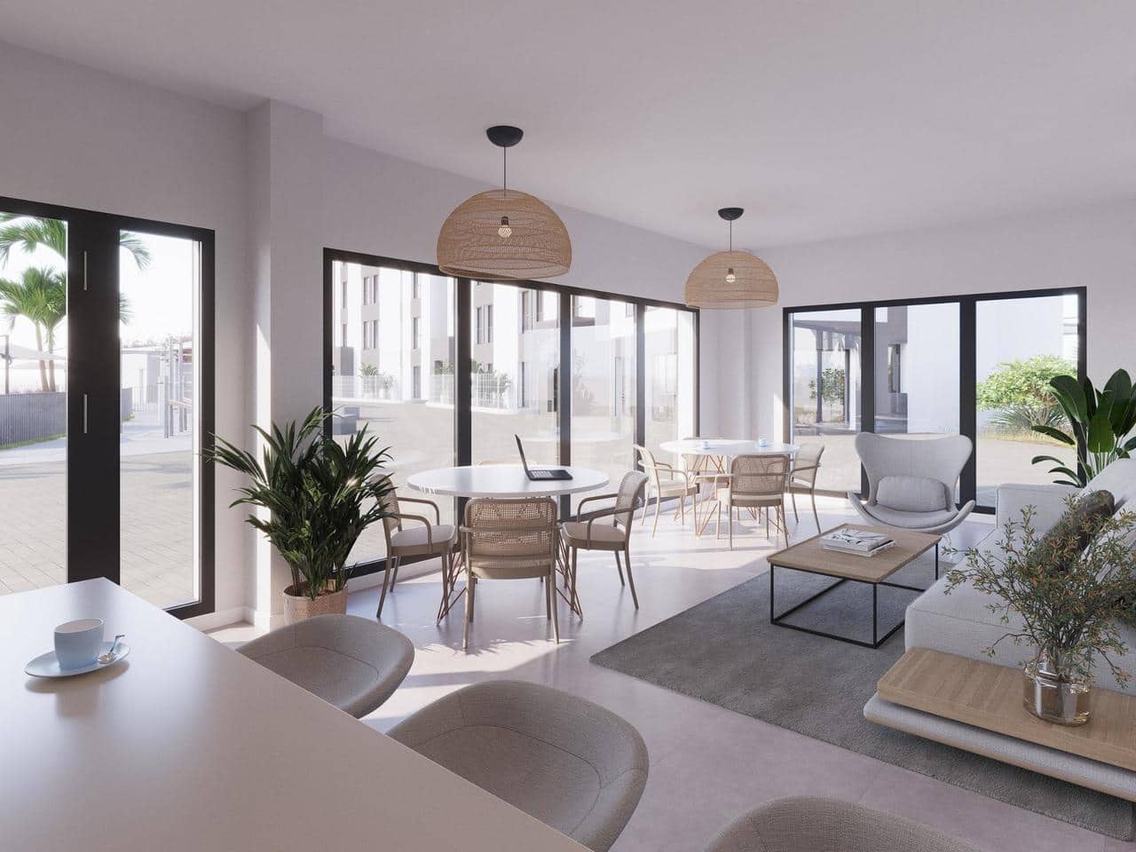 1 chambre Appartement à vendre à Mijas avec piscine garage - 256 000 € (Ref: 10034997)
