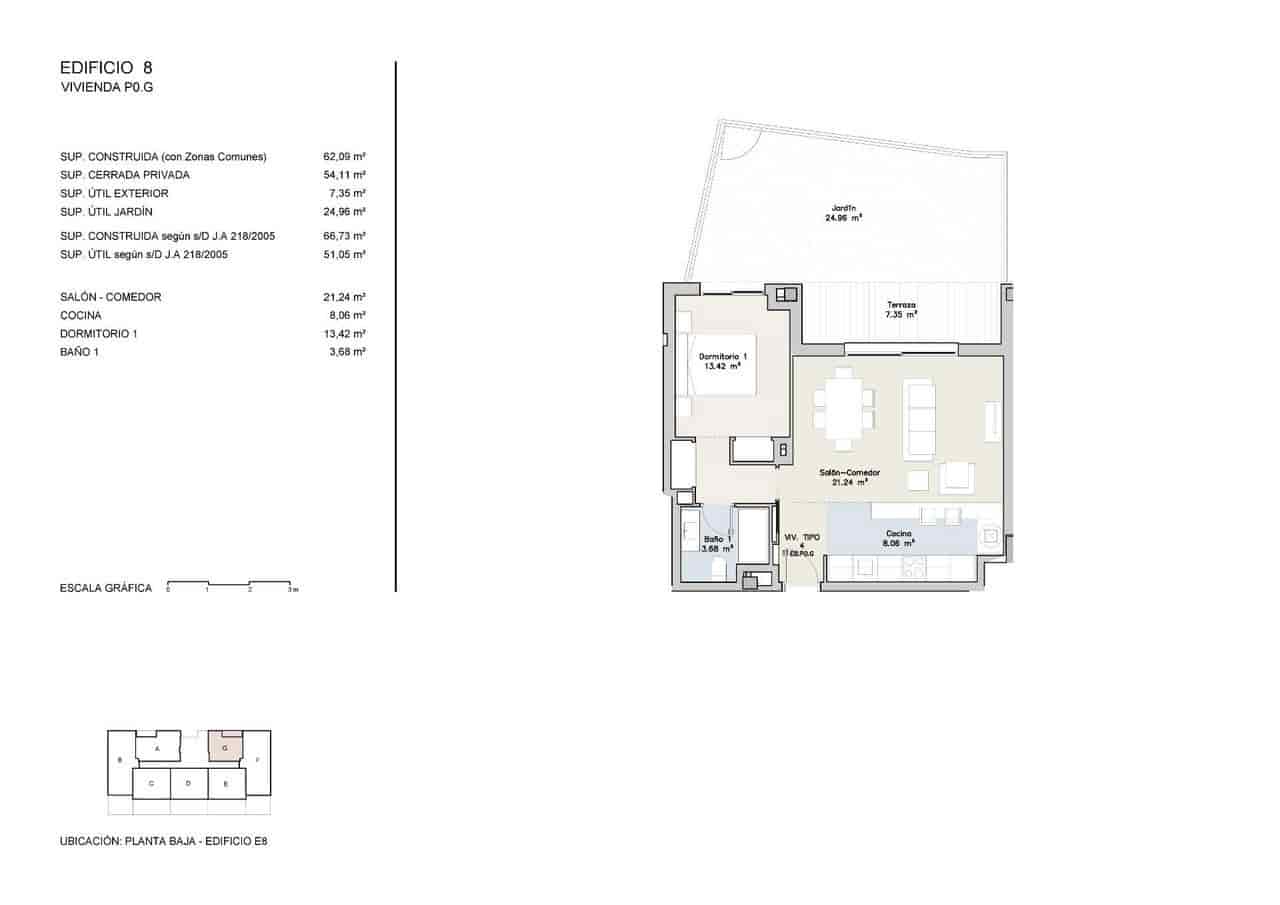 1 camera da letto Appartamento in vendita in Casares con piscina garage - 245.000 € (Rif: 10034998)