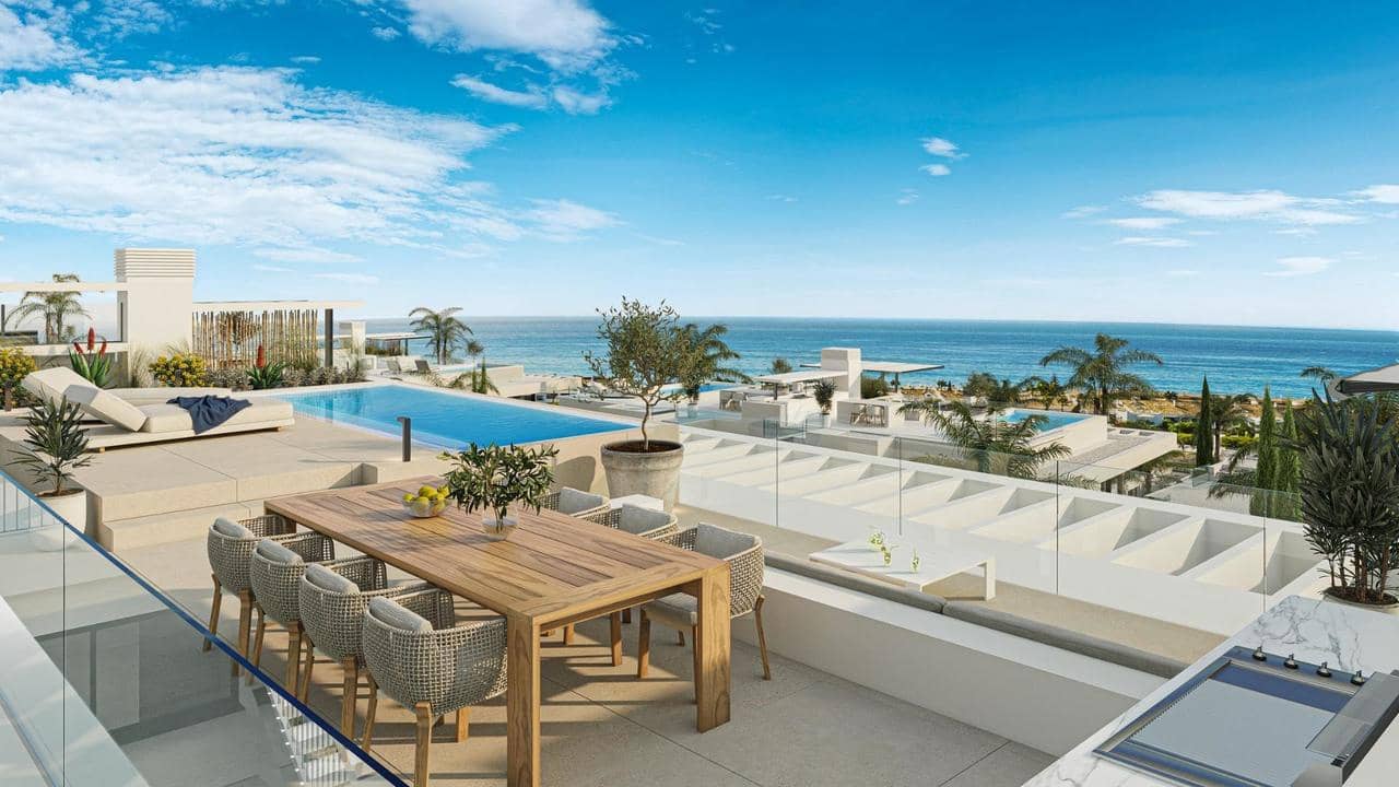 2 sypialnia Bungalow na sprzedaż w Marbella z basenem garażem - 1 250 000 € (Ref: 10040704)